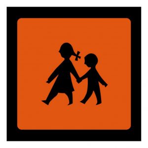 Schulbus-Schilder Selbstklebefolie