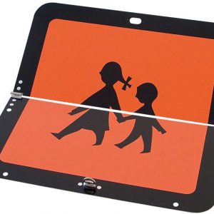 Schulbus-Schilder Stahlblech klappbar