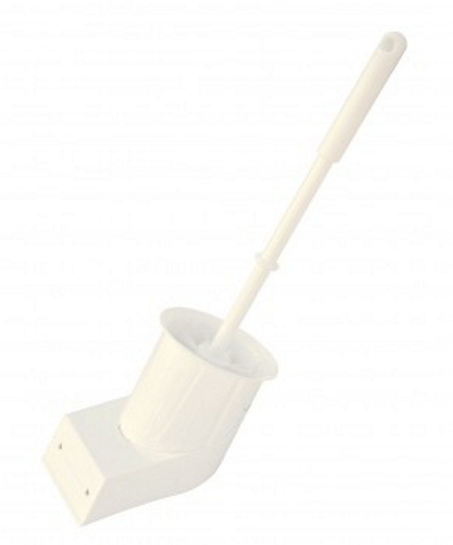 Toilet brush with holder