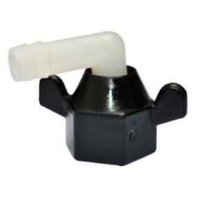 Winkelauslauftülle für "Shurflo" Pumpe