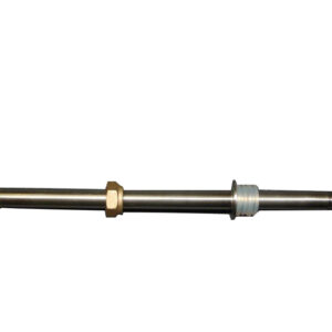 Percolating pipe complete with membrane