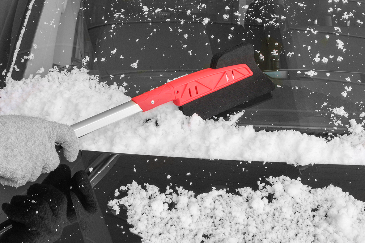 "APA" Eiskratzer mit Soft Schneeschieber – Bild 2